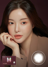 LENS ME Mega Look Mid Some Black Monthly (2 Pack)